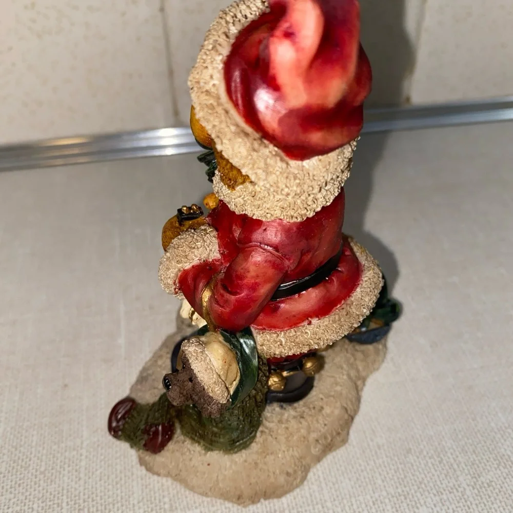 Vtg 1996‎ Barkley Crossing “Santa Paws” Figurine Edition IA / 2002